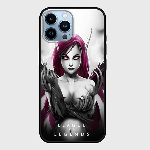 Чехол iPhone 14 Pro Max Cute Demon / 3D-Черный – фото 1