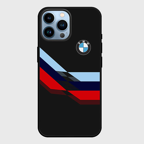 Чехол iPhone 14 Pro Max Бмв Bmw Black / 3D-Черный – фото 1