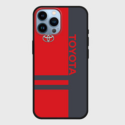 Чехол для iPhone 14 Pro Max Toyota, цвет: 3D-черный