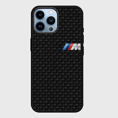 Чехол iPhone 14 Pro Max BMW / 3D-Черный – фото 1