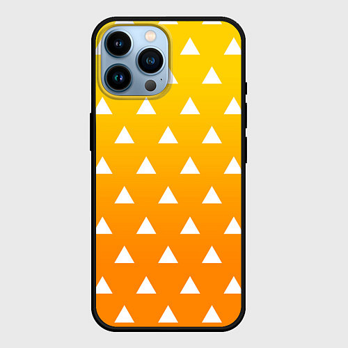Чехол iPhone 14 Pro Max ZENITSU ЗЕНИТСУ КИМОНО / 3D-Черный – фото 1
