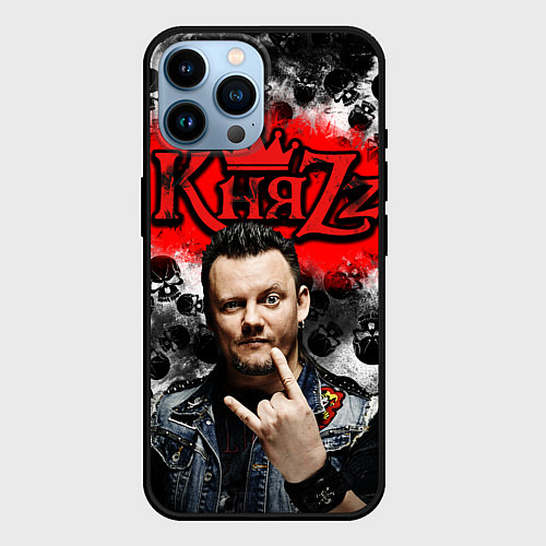 Чехол iPhone 14 Pro Max Князь / 3D-Черный – фото 1