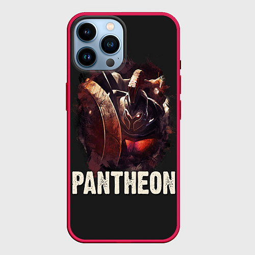Чехол iPhone 14 Pro Max Pantheon / 3D-Малиновый – фото 1
