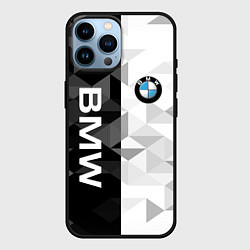 Чехол для iPhone 14 Pro Max BMW, цвет: 3D-черный