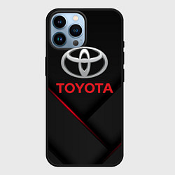 Чехол для iPhone 14 Pro Max TOYOTA, цвет: 3D-черный