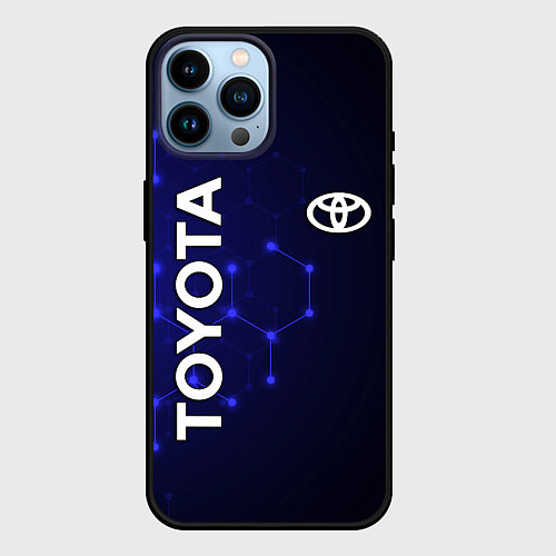 Чехол iPhone 14 Pro Max TOYOTA / 3D-Черный – фото 1