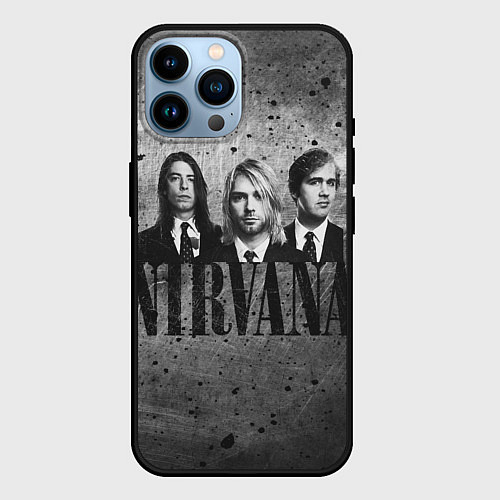 Чехол iPhone 14 Pro Max Нирвана / 3D-Черный – фото 1