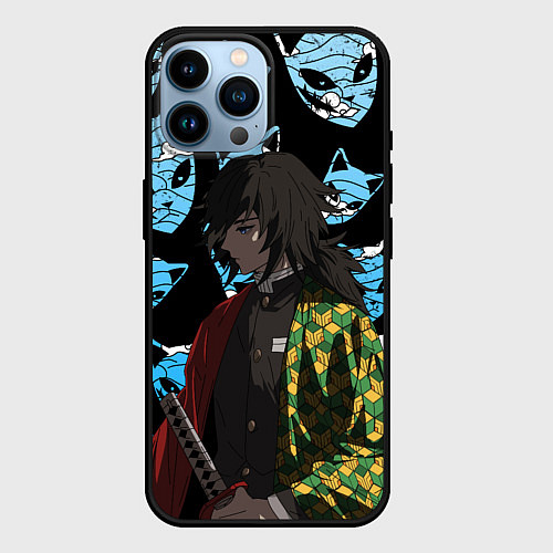 Чехол iPhone 14 Pro Max ГИО ТОМИОКА КЛИНОК / 3D-Черный – фото 1