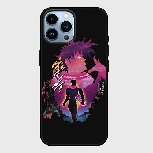 Чехол iPhone 14 Pro Max Joseph Joestar / 3D-Черный – фото 1