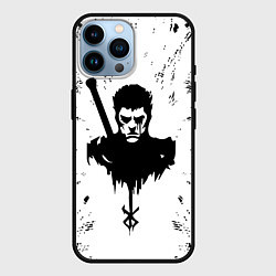 Чехол для iPhone 14 Pro Max Берсерк Berserk, цвет: 3D-черный