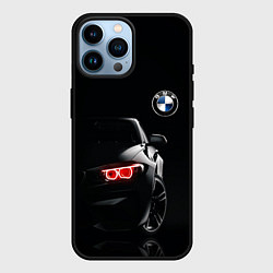 Чехол для iPhone 14 Pro Max BMW МИНИМЛ, цвет: 3D-черный
