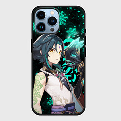 Чехол для iPhone 14 Pro Max GENSHIN IMPACT СЯО НОВОГОДНИЙ, цвет: 3D-черный