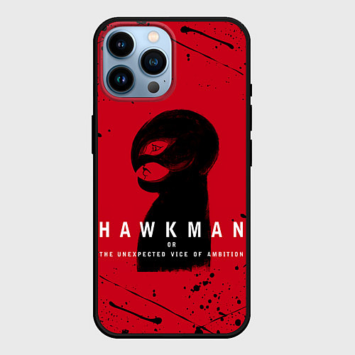 Чехол iPhone 14 Pro Max HAWKMAN BERSERK / 3D-Черный – фото 1