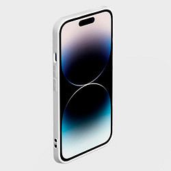 Чехол для iPhone 14 Pro Max BMW pattern 2022, цвет: 3D-белый — фото 2