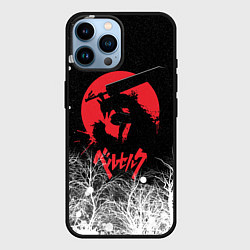 Чехол для iPhone 14 Pro Max Берсерк лого, цвет: 3D-черный