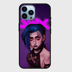 Чехол для iPhone 14 Pro Max ARCANE League Of Legends JINX, цвет: 3D-черный