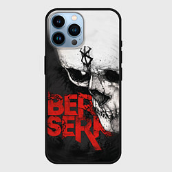 Чехол для iPhone 14 Pro Max Berserk - Череп с клеймом жертвы, цвет: 3D-черный
