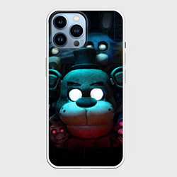 Чехол для iPhone 14 Pro Max Фредди VR, цвет: 3D-белый