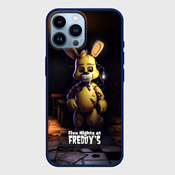 Чехол для iPhone 14 Pro Max Spring Bonnie Five Nights at Freddys, цвет: 3D-тёмно-синий