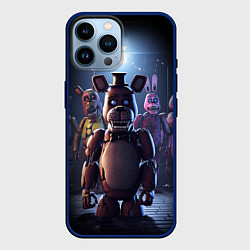 Чехол для iPhone 14 Pro Max Five Nights at Freddy, цвет: 3D-тёмно-синий