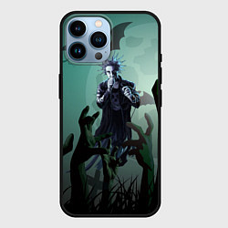 Чехол для iPhone 14 Pro Max Король шутов, цвет: 3D-черный