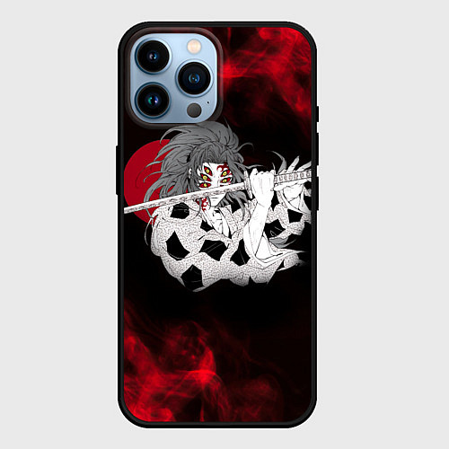 Чехол iPhone 14 Pro Max Ёриичи Цугикуни / 3D-Черный – фото 1