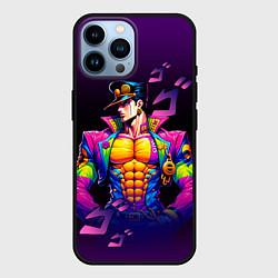 Чехол для iPhone 14 Pro Max Джо Джо - персонаж, цвет: 3D-черный