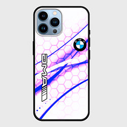 Чехол для iPhone 14 Pro Max BMW спортивный стиль, цвет: 3D-черный