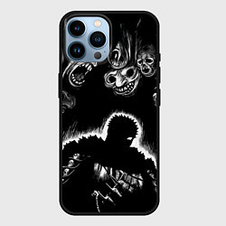 Чехол для iPhone 14 Pro Max Guts in the dark, цвет: 3D-черный
