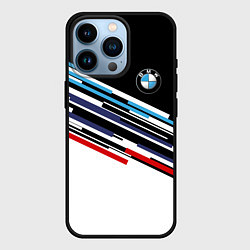 Чехол для iPhone 14 Pro BMW BRAND COLOR БМВ, цвет: 3D-черный