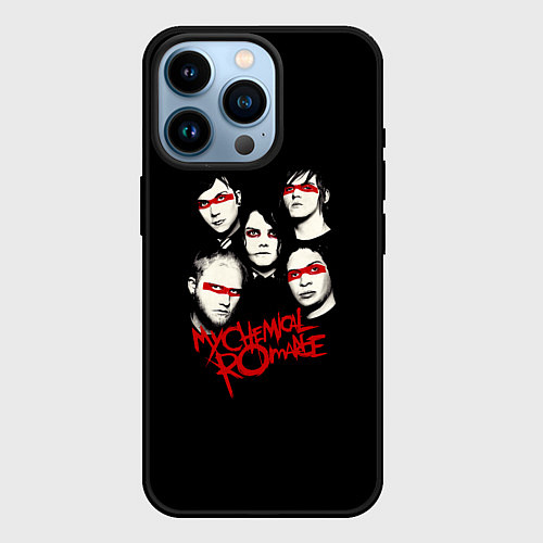 Чехол iPhone 14 Pro My Chemical Romance Boys / 3D-Черный – фото 1