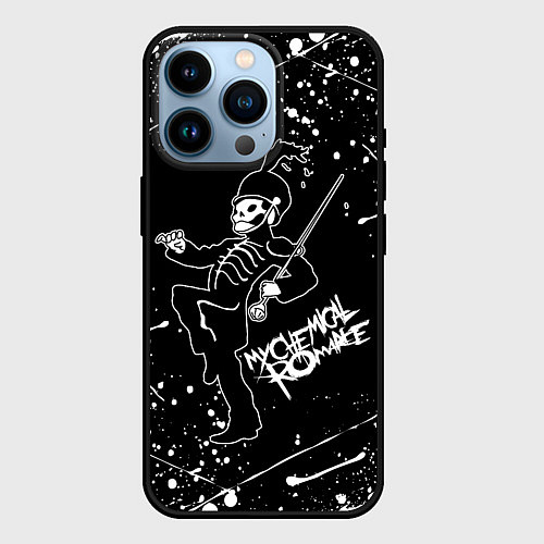 Чехол iPhone 14 Pro My Chemical Romance / 3D-Черный – фото 1