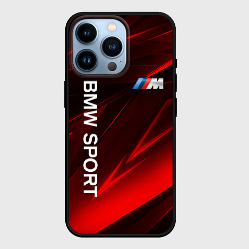 Чехол iPhone 14 Pro BMW БМВ Z / 3D-Черный – фото 1