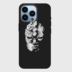 Чехол для iPhone 14 Pro Каменная маска Джо Джо, цвет: 3D-черный