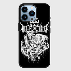 Чехол для iPhone 14 Pro Thy Art Is Murder - Hate, цвет: 3D-черный