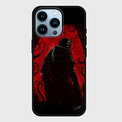 Чехол для iPhone 14 Pro DEAD SPACE АЙЗЕК КЛАРК В БРОНЕ, цвет: 3D-черный