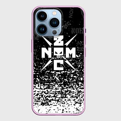 Чехол для iPhone 14 Pro Noize mc брызги, цвет: 3D-сиреневый