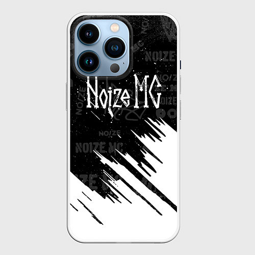 Чехол iPhone 14 Pro Noize mc нойз мс / 3D-Белый – фото 1