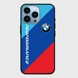 Чехол для iPhone 14 Pro Bmw - m colors, цвет: 3D-черный