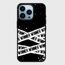 Чехол для iPhone 14 Pro PUBG winner splash, цвет: 3D-черный