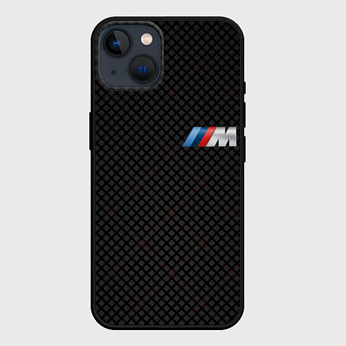 Чехол iPhone 14 BMW M: Dark Side / 3D-Черный – фото 1