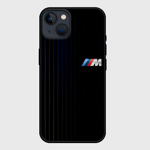 Чехол iPhone 14 BMW / 3D-Черный – фото 1