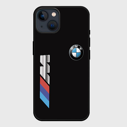 Чехол iPhone 14 BMW / 3D-Черный – фото 1