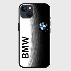 Чехол для iPhone 14 Black and White BMW, цвет: 3D-черный