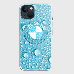 Чехол для iPhone 14 BMW STORM, цвет: 3D-белый