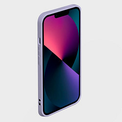 Чехол для iPhone 14 Панда на дереве отдыхает, цвет: 3D-светло-сиреневый — фото 2