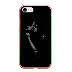 Чехол iPhone 7/8 матовый Vampire Love, цвет: 3D-светло-розовый