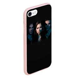 Чехол iPhone 7/8 матовый Vampire Trio, цвет: 3D-светло-розовый — фото 2