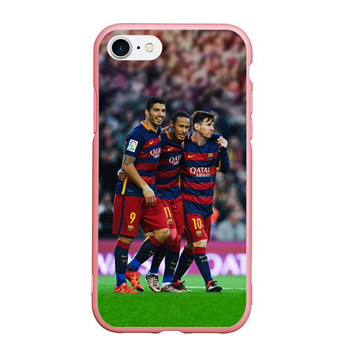 Чехол iPhone 7/8 матовый Barcelona5 / 3D-Баблгам – фото 1