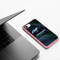 Чехол iPhone 7/8 матовый Nissan the best, цвет: 3D-баблгам — фото 2